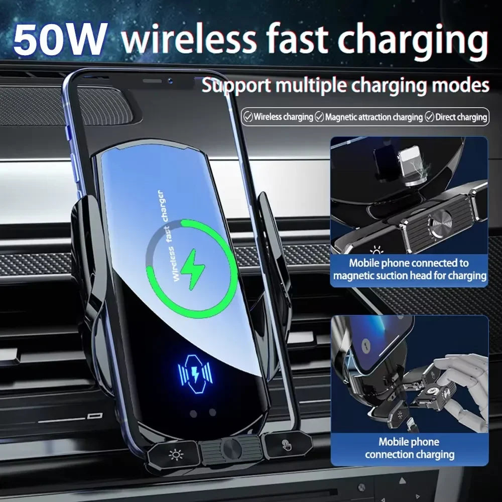 50W Car Wireless Charging