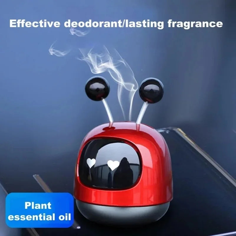 Mini Robot Car Air Freshener Perfume