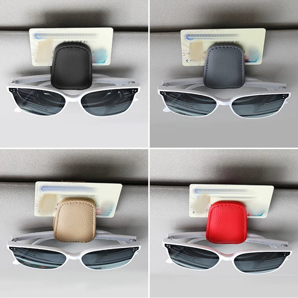 Multifunction Car Sun Visor Glasses Clip