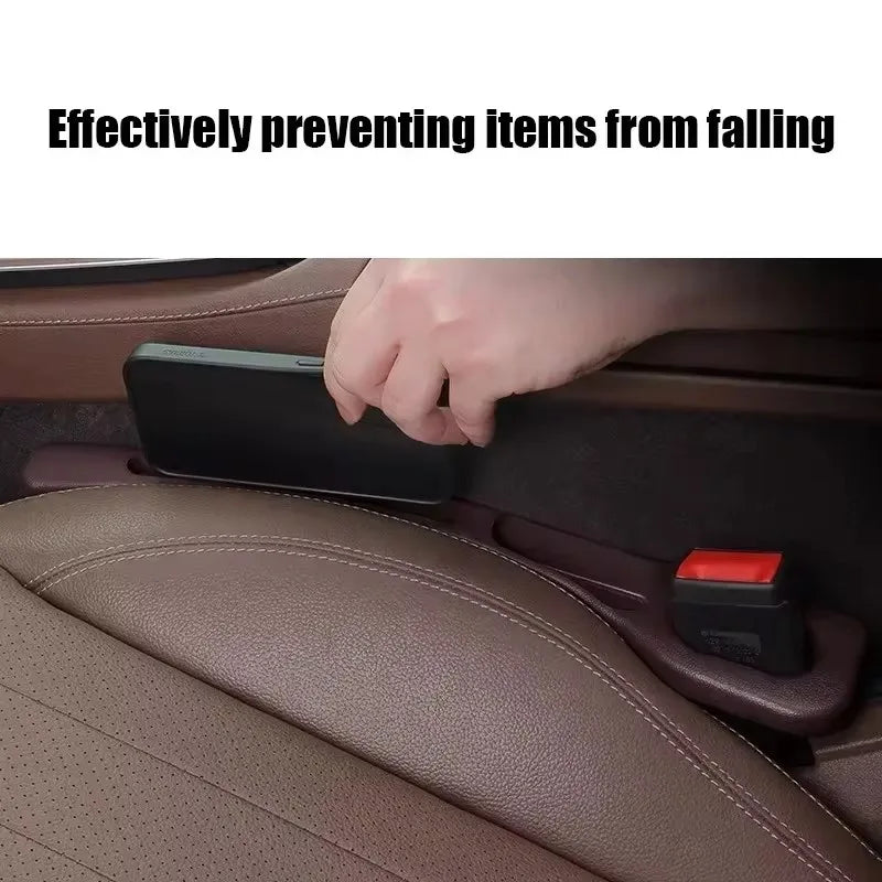 2Pcs Car Seat Gap Filler Organizer