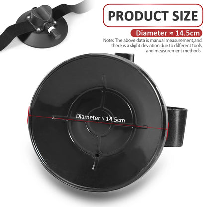 Rockbros Suction Cup Holder with Pump for Roof-Top Bike Car Racks Vacuum Sucker