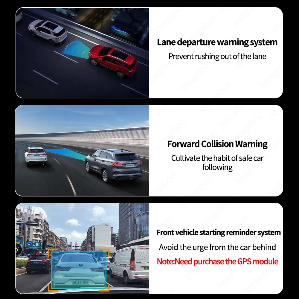 Imagebon 12 Inch Wireless CarPlay Android Auto