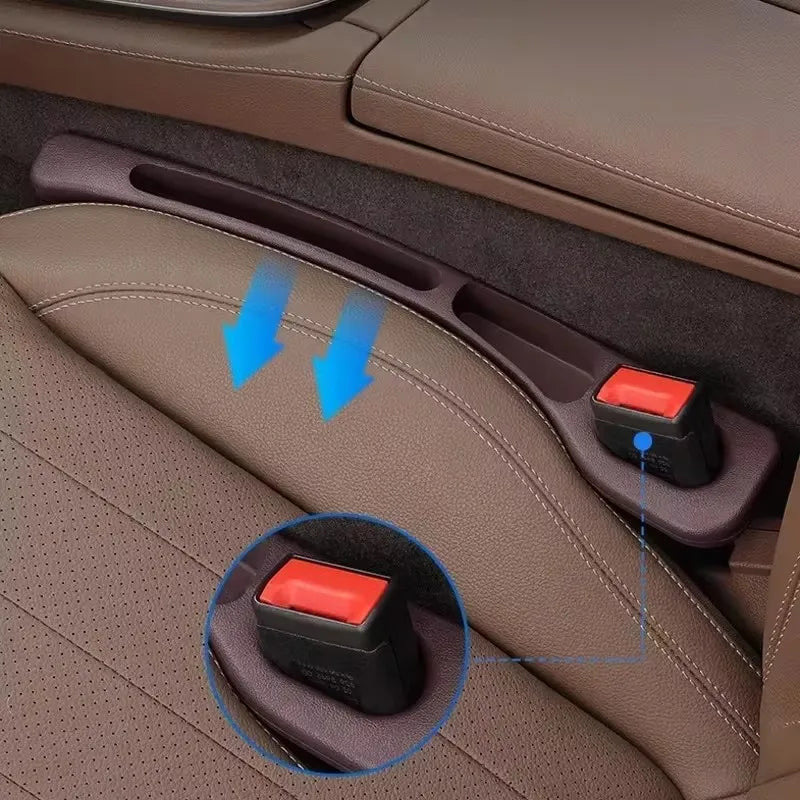 2Pcs Car Seat Gap Filler Organizer