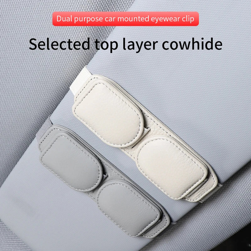 Double Car Glasses Clip