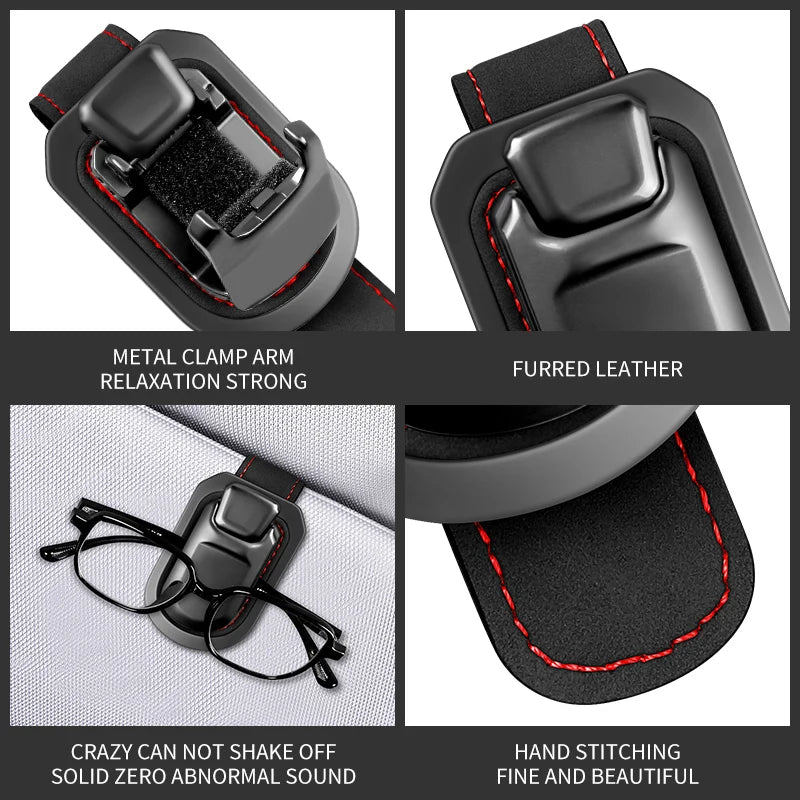 Suede Car Sun Visor