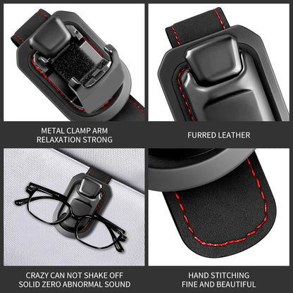 Suede Car Sun Visor