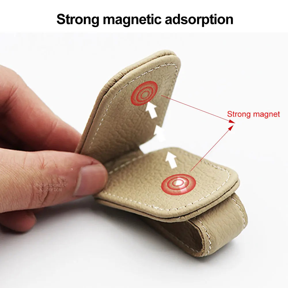 Multifunction Car Sun Visor Glasses Clip