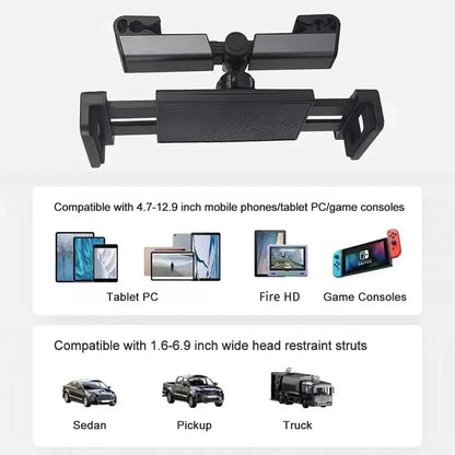Holder for Rear Row Tablet Holder Anti Shake Mount Universal