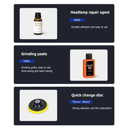 High-end Car Headlight Restoration Kit