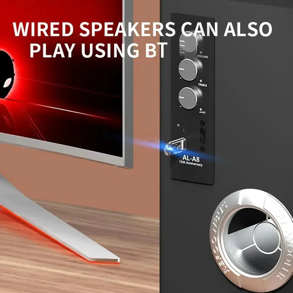 Mini USB Wireless Bluetooth 5.3 Adapter for Car
