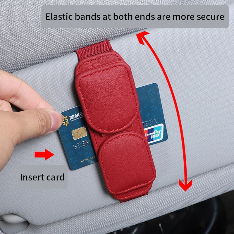Double Car Glasses Clip