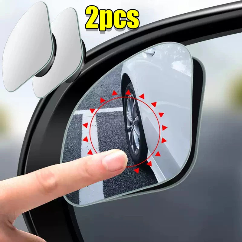 2pcs Car Blind Spot Mirror 360 Degree Rotating