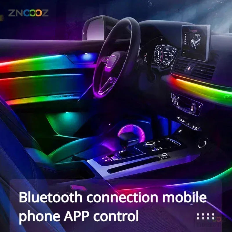 RGB 22in1 Car Interior Acrylic Car Ambient Lights